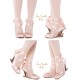 Iris Corolla Demi Ballet Stye Wedge Shoes(Reservation/5 Colours/Full Payment Without Shipping)